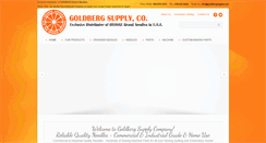 Desktop Screenshot of goldbergsupply.com